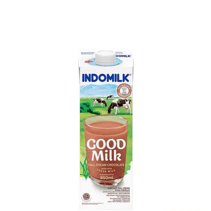 

Susu indomilk Good milk 950ml cokelat Putih