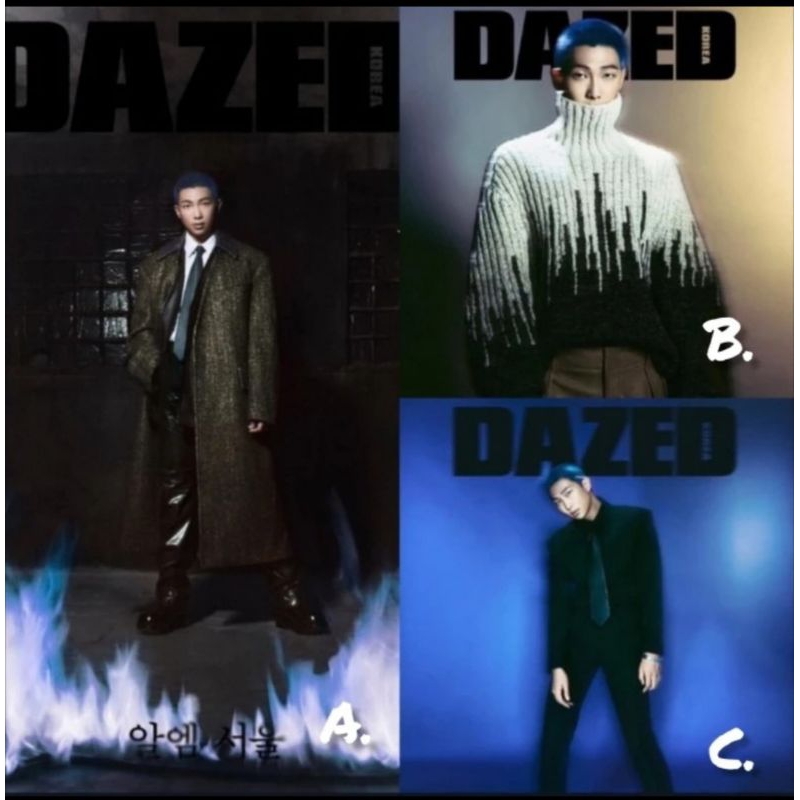 OFFICIAL BTS RM DAZED 2023 MAGAZINE MAJALAH KOREA