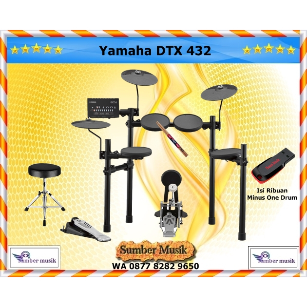 Drum Yamaha DTX 432/DTX-432/DTX432 Original