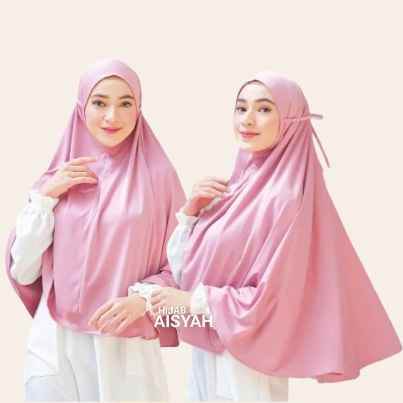 Jilbab Instan Bergo Jersey Premium XL Jumbo / Bergo Jersey Tali Jumbo Premium