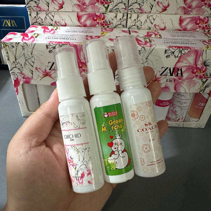 PARFUM BRANDED GIFT SET 1BOX ISI 5-3 botol random nobox