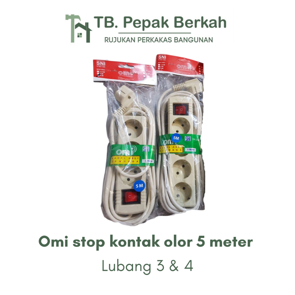 Omi Stop Kontak Olor Kabel 5 Meter