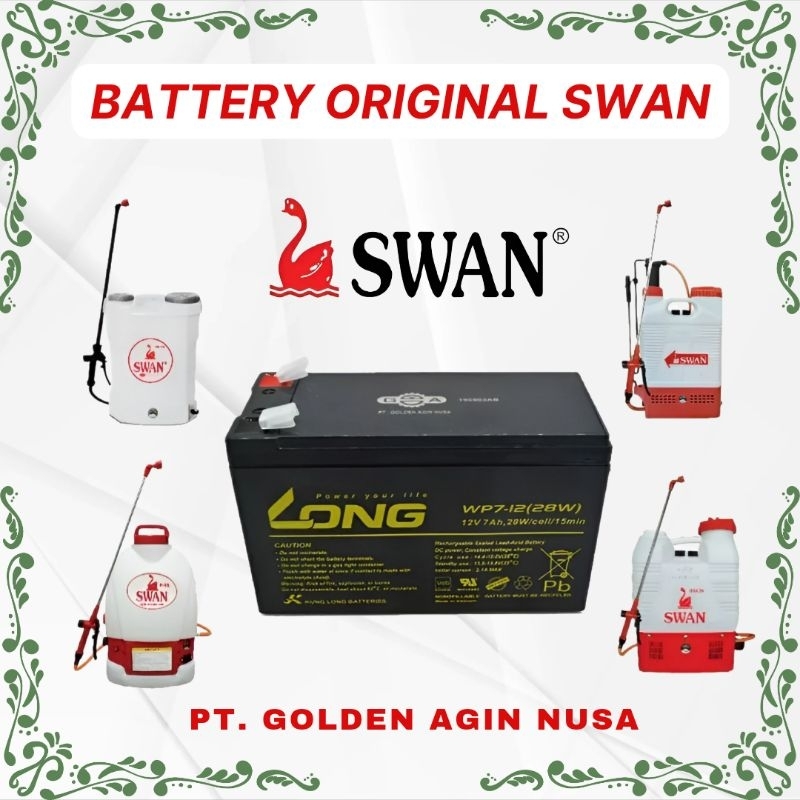 AKI SPRAYER ELEKTRIK SWAN / AKI ORIGINAL  SPRAYER ELEKTRIK SWAN / ACCU ORIGINAL SWAN / BATTERY SPRAY