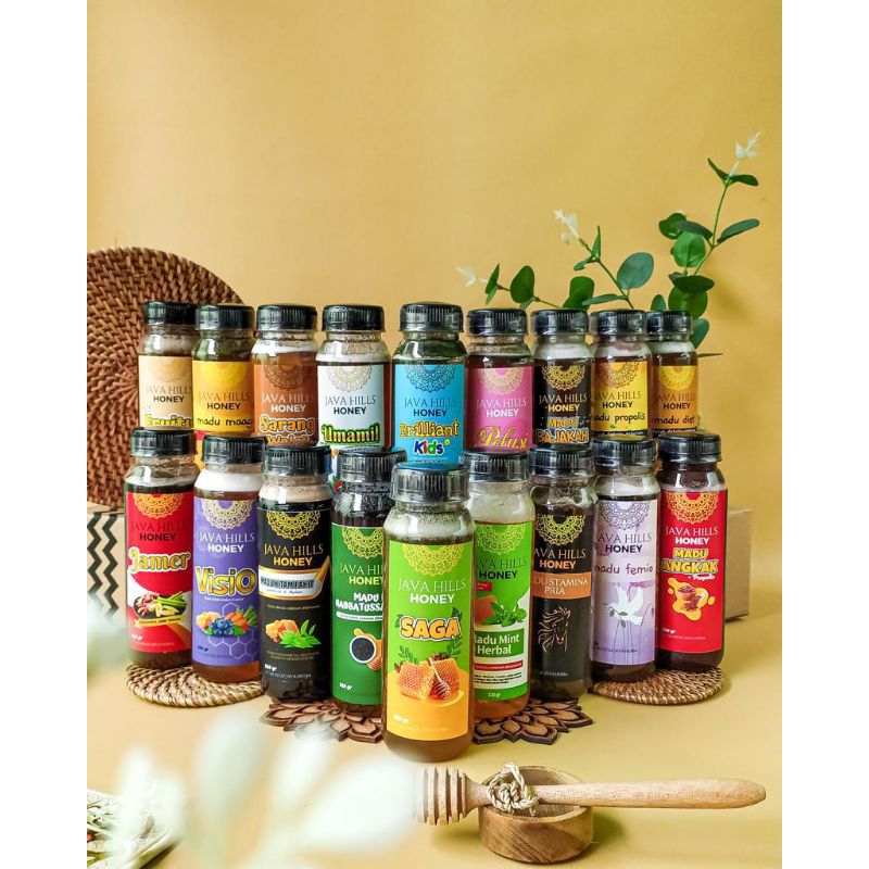 

Madu Herbal Javahillshoney 330gr