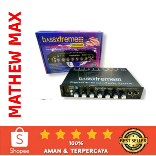 Pre Amp Parametrik Mobil BASSXTREME AC-6907 EPI Priamp Equalizer