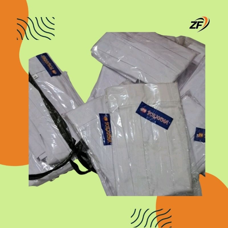 Rok Panjang Putih Polos