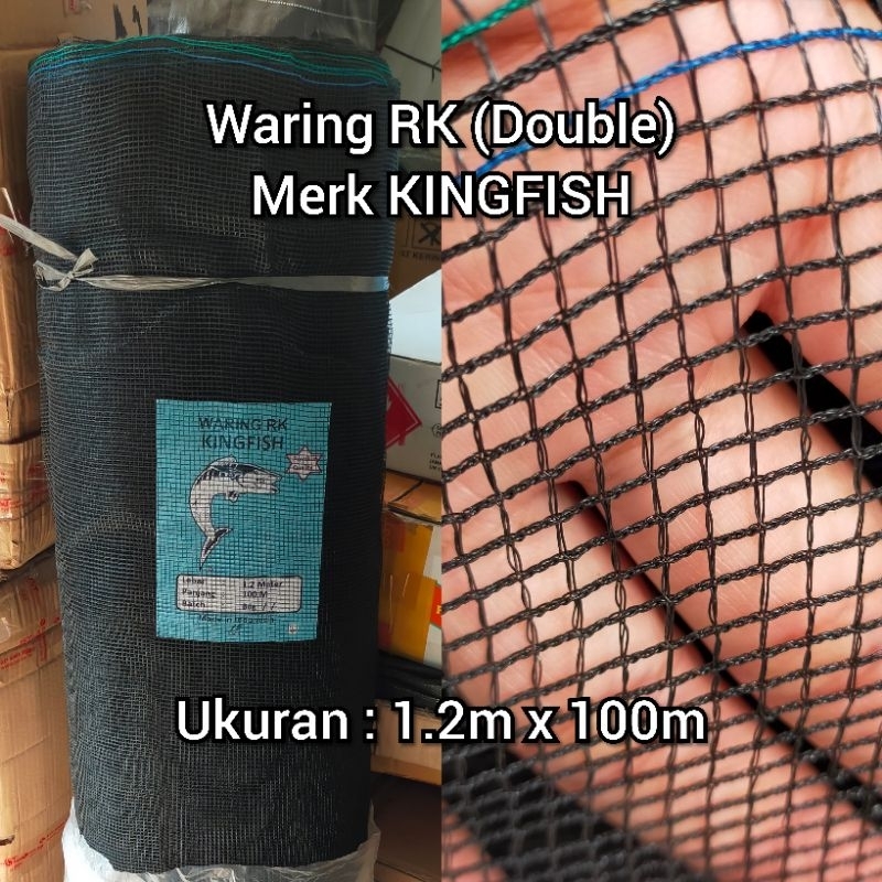 WARING JARING IKAN KERAMBA per meter WARING RK LEBAR 1.2 METER