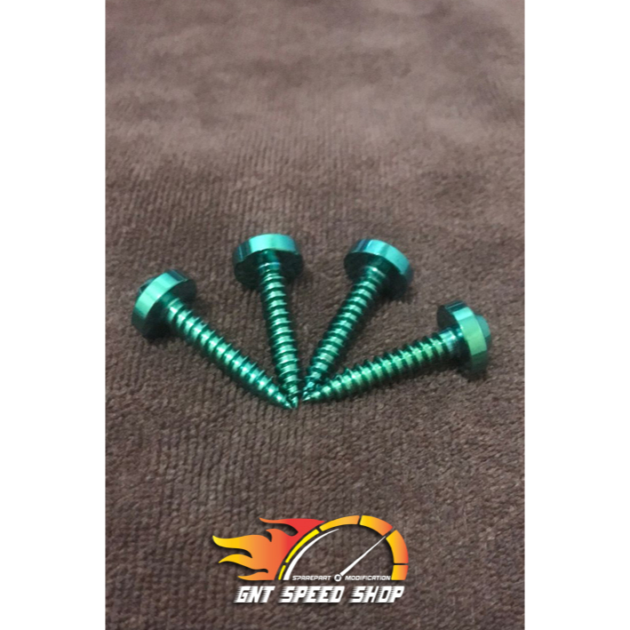 Baut Body Motor Titanium - Yamaha - Custom