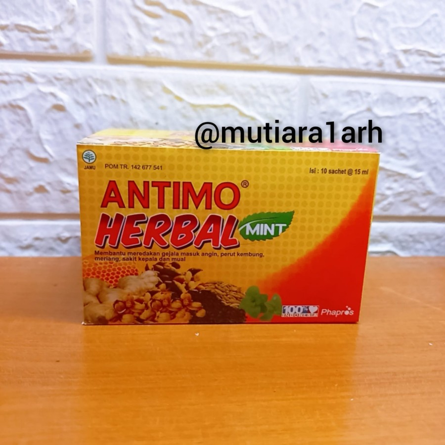 ANTIMO HERBAL 1 BOX ISI 10 SHT