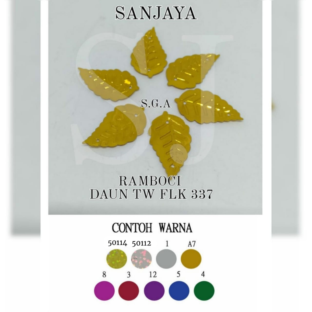 Hasans / Payet Ramboci / Ramboci Daun / Payet Manik Daun / Ramboci Daun Taiwan (Flk337) 13x24