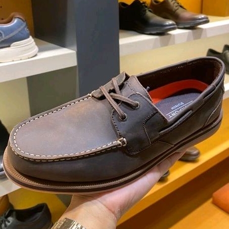 SEPATU PRIA ROCKPORT SOUTHPORT BOAT SHOES ORIGINAL