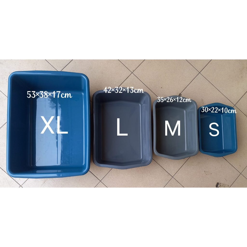 Bak pasir kucing "paws" size XL