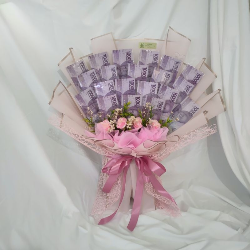 [Mosa] Standing money bouquet / bucket uang / bouquet uang / buket uang