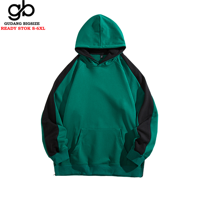 HOODIE STRIP BIG SIZE PREMIUM S-6XL JAKET HOODIE PRIA WANITA DEWASA.
