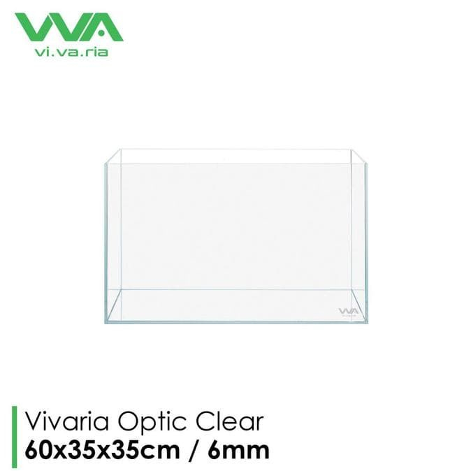 [NRS] Vivaria Aquarium Optic Clear 60x35x35 cm / 45x27x30 cm / 36x22x26 cm Optic Clear Akuarium Aqua