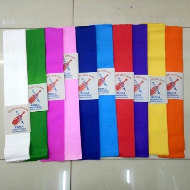 

KertasCrepe Lembaran