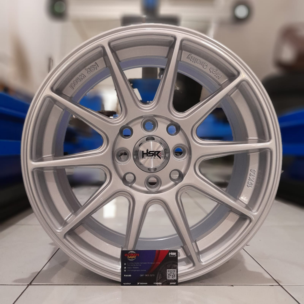 Velg HSR SHINJUKU Ring 15 Mobil Avanza Kijang Vios Free Ongkir