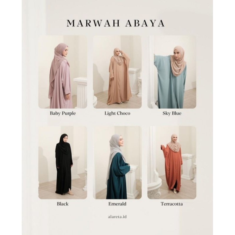 MARWAH Abaya Original by @alareta.id