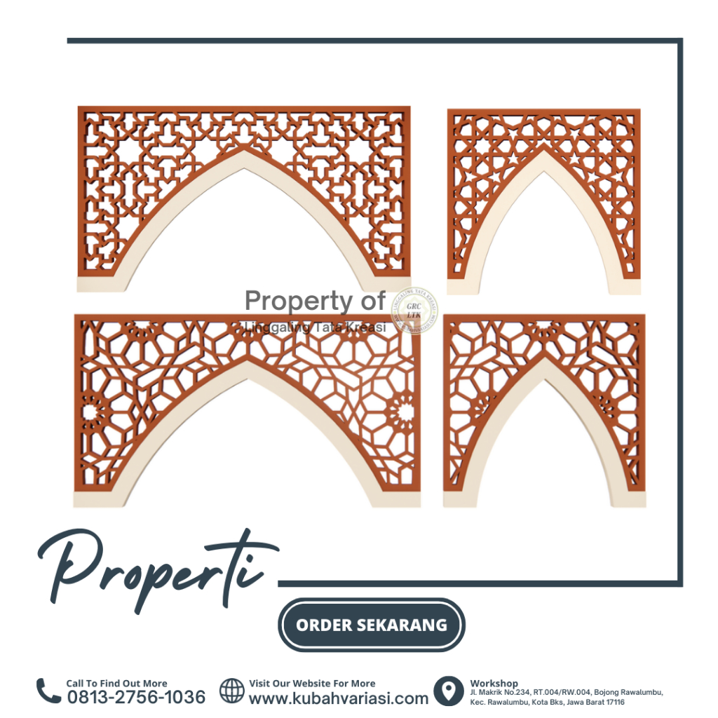 Kongliongan Krawangan Masjid GRC