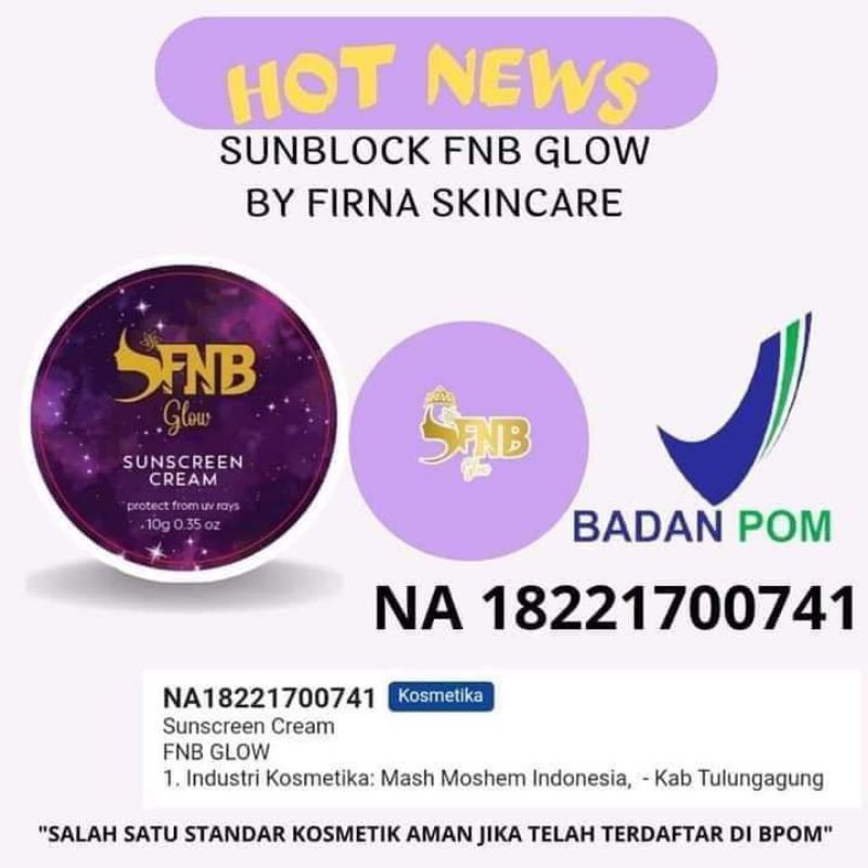SUNSCREEN FNB GLOW