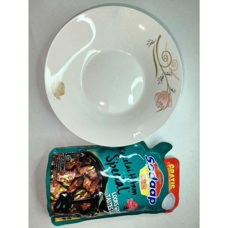 

kecap sedaap 520ml free piring keramik