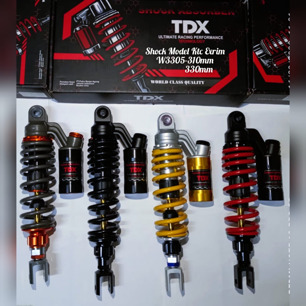 Shockbreaker Tabung Atas TDX Shock Belakang TDX  Tabung Atas TDX Ukuran 310 Mm 330 Mm SHOCK VARIO 16