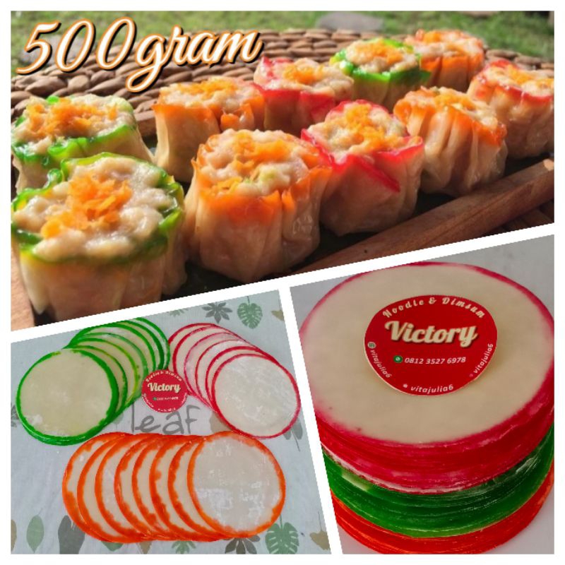 

Kulit dimsum victory varian warna pinggiran