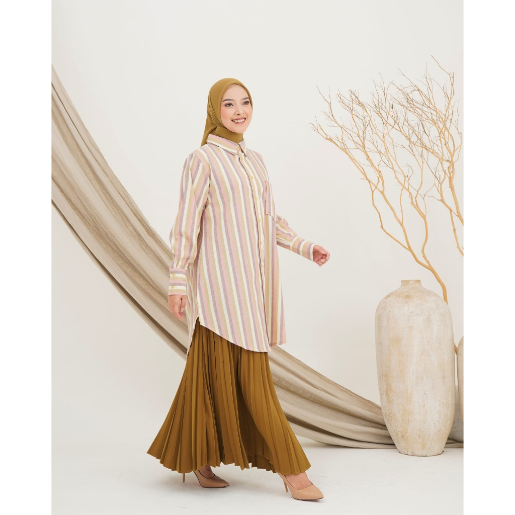 iNodhi Fariza Series One Set Tunik Rok Plisket