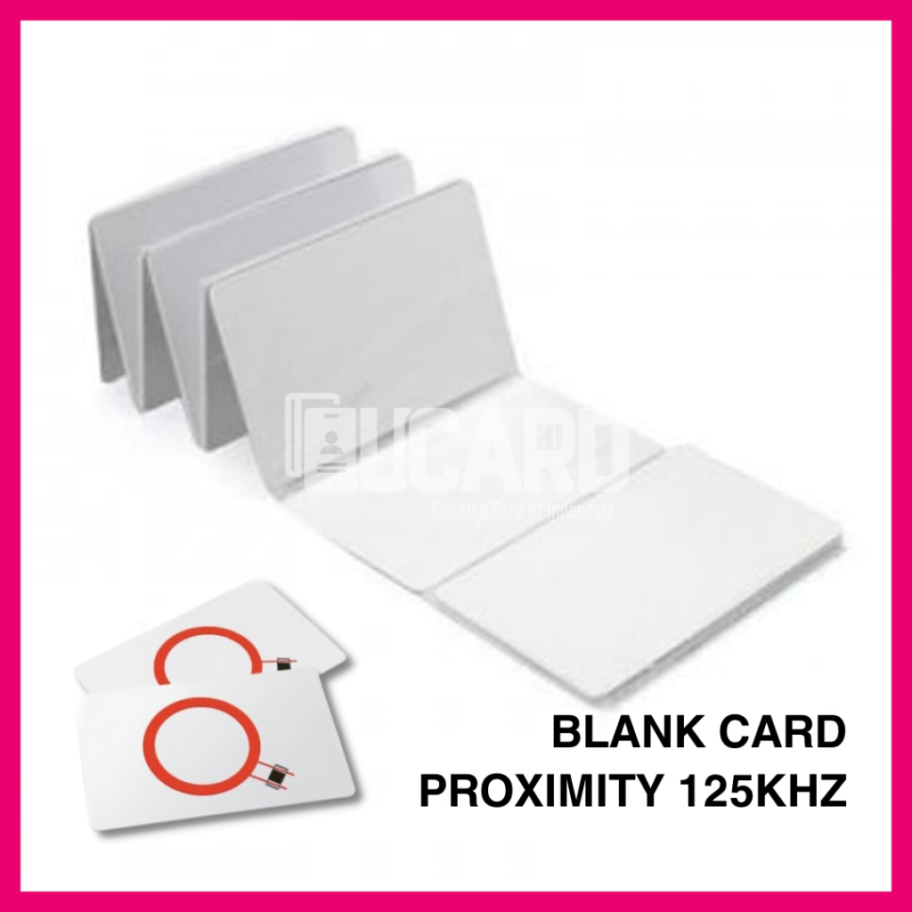 

KARTU BLANK ID CARD PVC RFID PUTIH POLOS | 125 KHz
