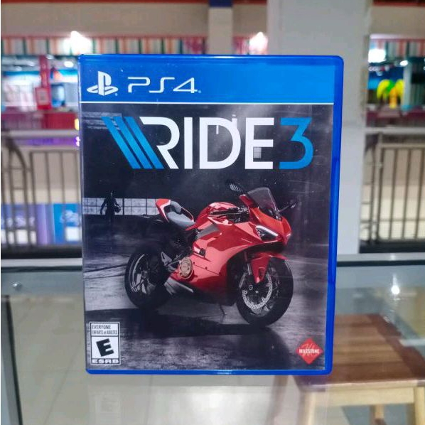 BD PS4 Ride 3 Game CD Kaset Bluray Playstation 4