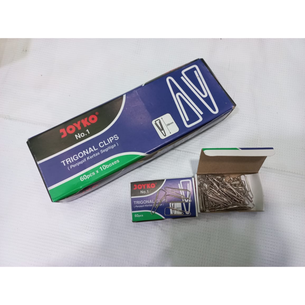 

PROMO CLIP TRIGONAL HARGA PER BOX KECIL ISI 60 CLIP