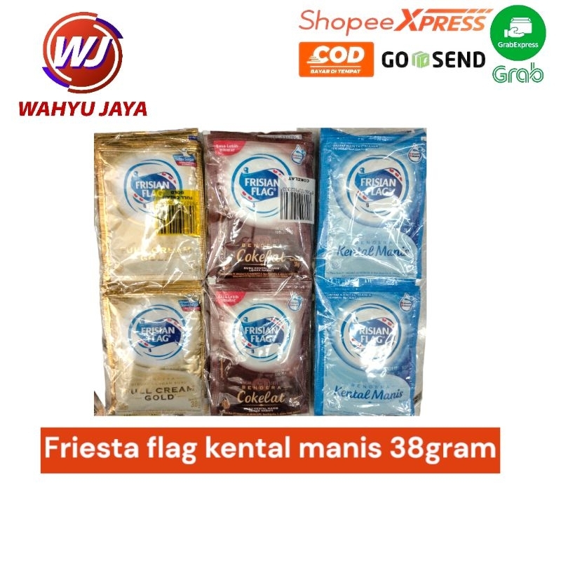 

Frisian flag kental manis variant rasa 38gram
