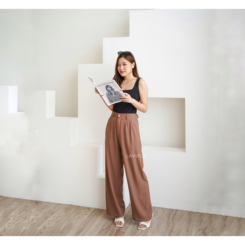 Clover Kulot Highwaist Polyester