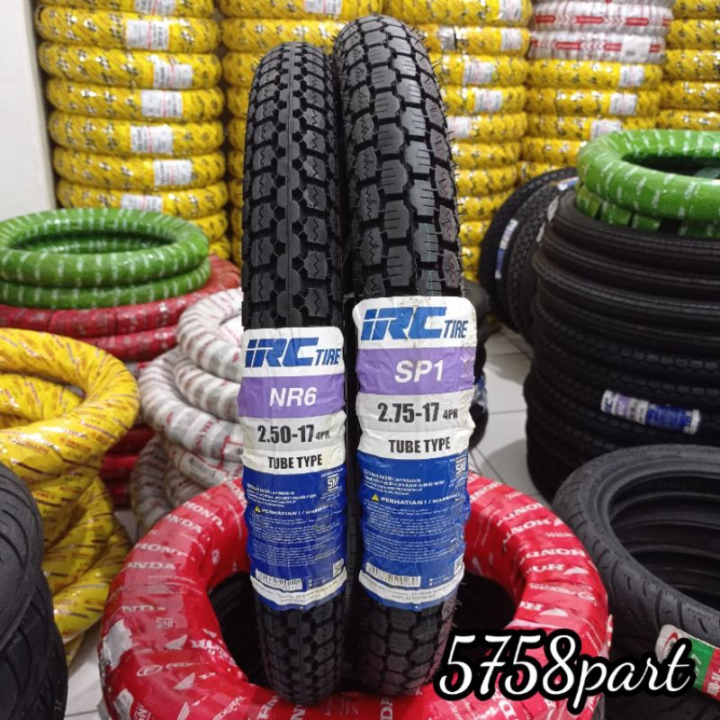 BAN ((NON TUBLES)) IRC PETAK TAHU 250/17 DAN 275/17 ORIGINAL 100%