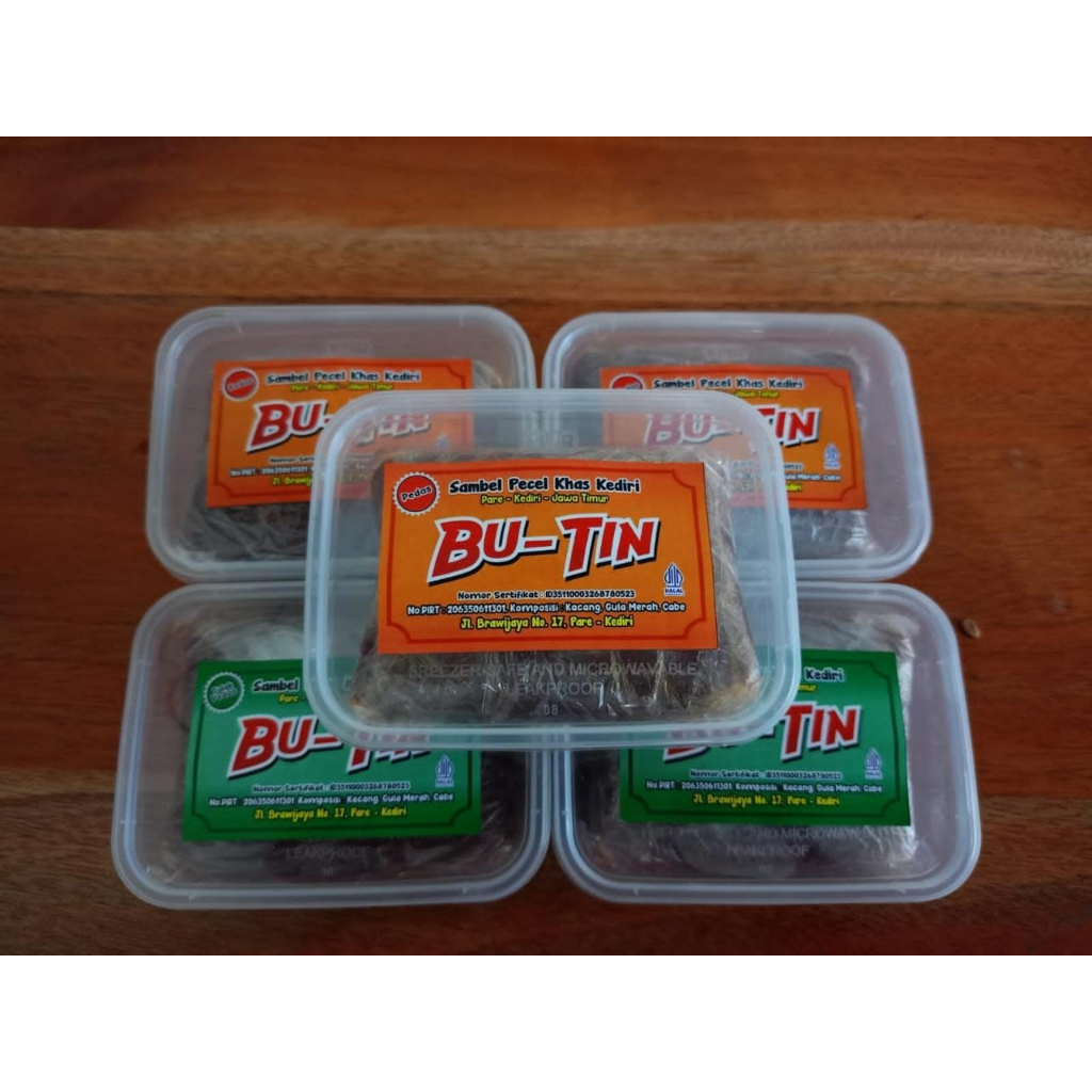 

Sambel Pecel Bu Tin Asli Kediri 1kg