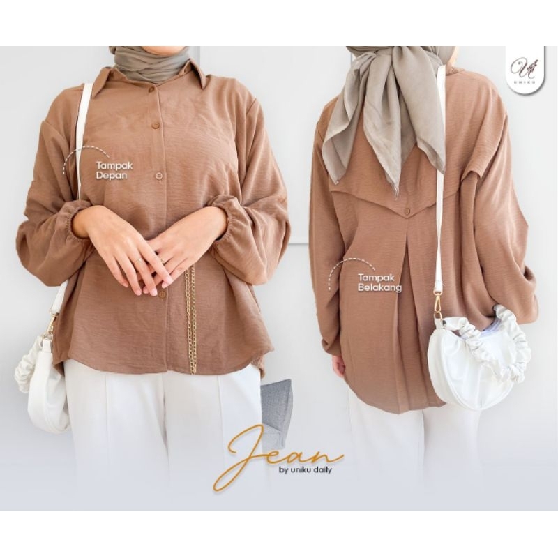 JEAN BLOUSE BY UNIKU OPEN PRE ORDER