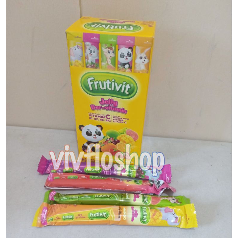 

Frutivit Jelly Buah Bervitamin (Mayora) Box isi 20