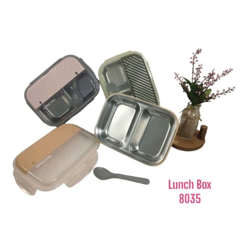 lunch box set Stainless Kotak tempat nasi makanan