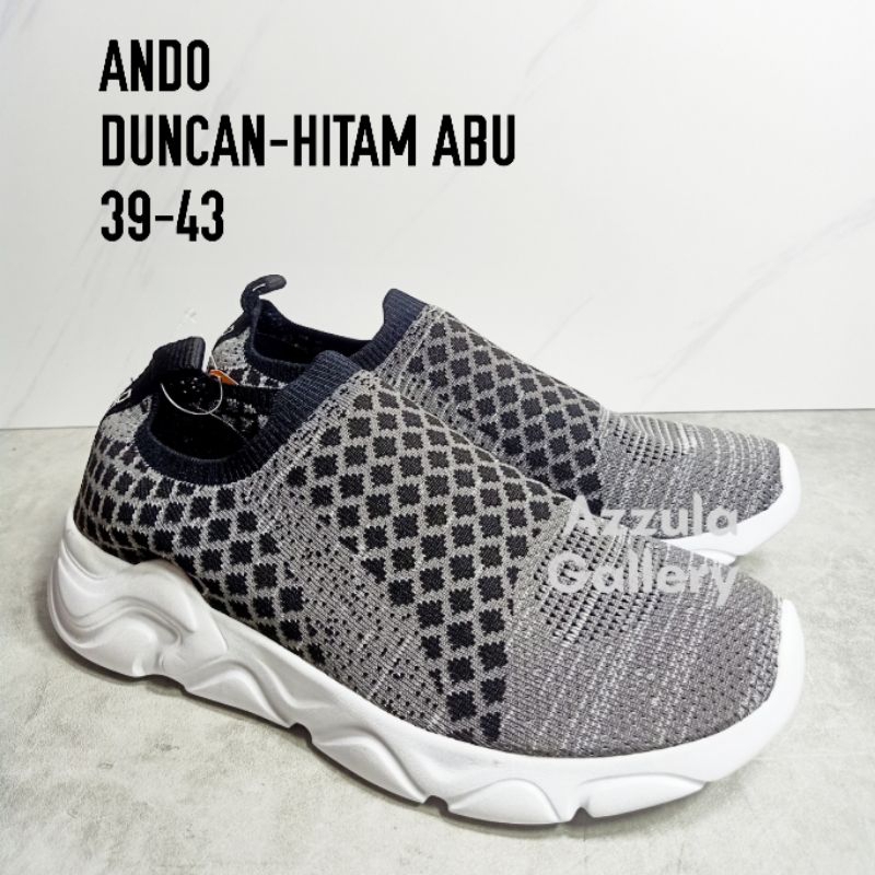 Azzula - Sepatu Ando Duncan - Sepatu Slip On Casual Pria