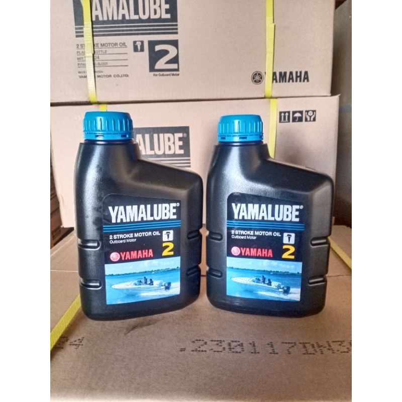 YAMALUBE Mesin Tempel Yamaha Oli 2 Tak 1 L Botol (90790-BJ201)