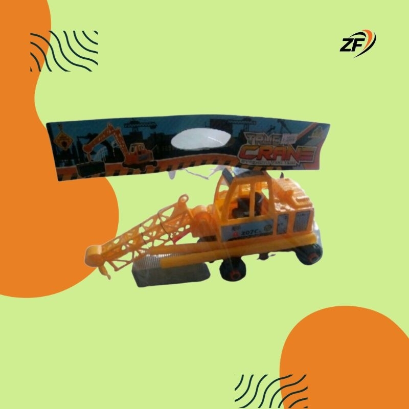 Mainan Truck Crane
