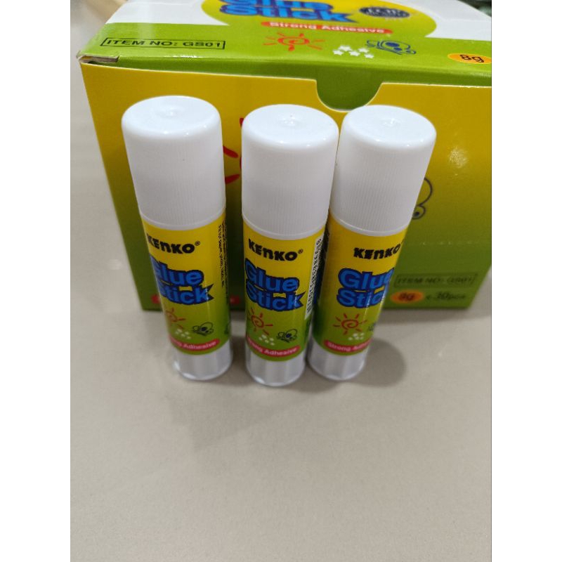 

Lem Kertas Glue Stick Kenko 8gr GS01 Kecil