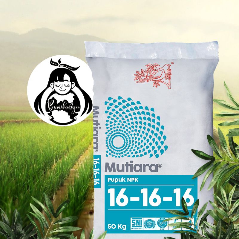 Pupuk NPK Mutiara repack 1kg