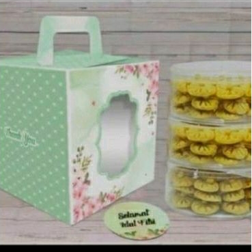 dus kue kering isi 3  toples 250gr (10 pcs box)
