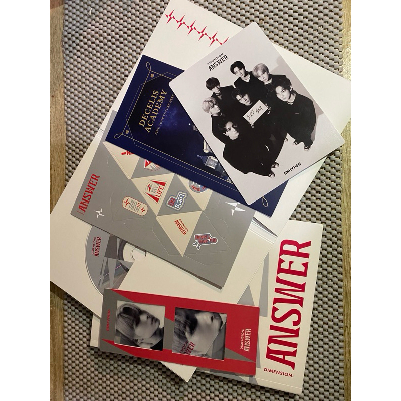 album enhypen DILEMMA ,Jake polaroid