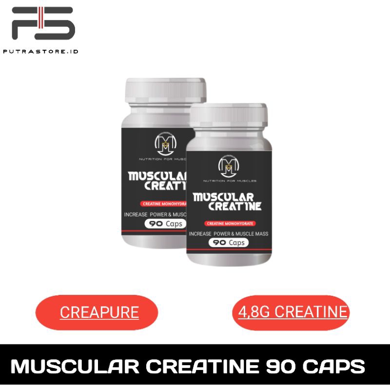 MAX MUSCULAR CREATINE 90 CAPS 90 KAPSUL CREATINE MONOHYDRATE 90 CAPSUL
