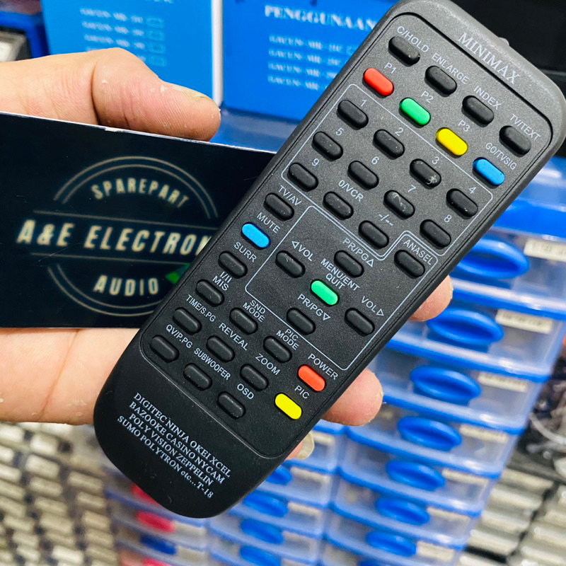 REMOTE TV POLYTRON/MINIMAX TV TABUNG