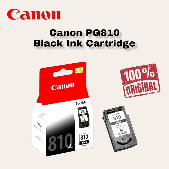 TINTA CANON PG810 PG-810 PG 810 BLACK ORIGINAL