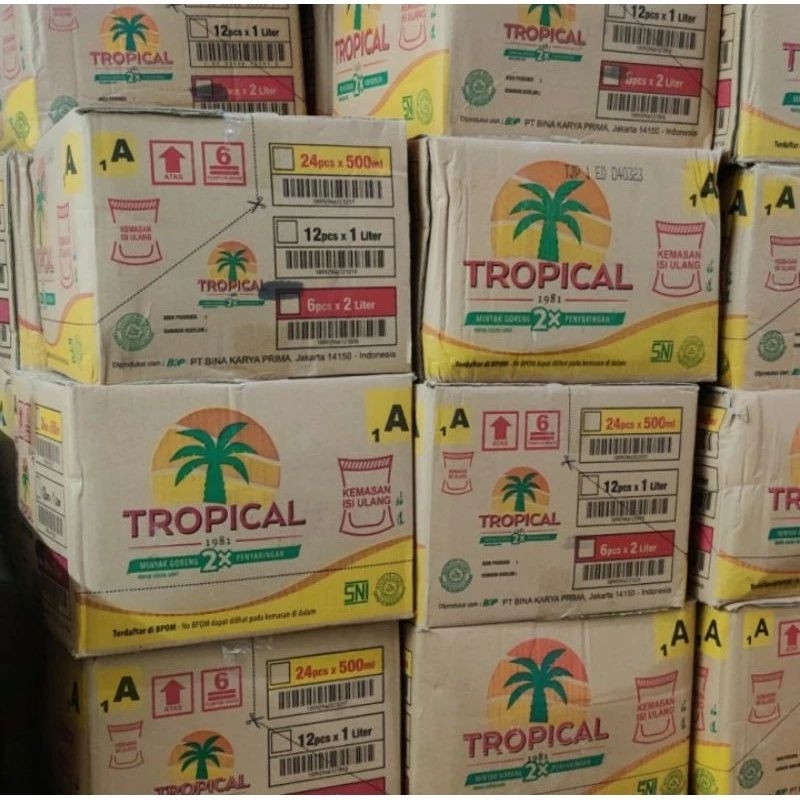 

Minyak Tropical Kemasan 2L|Minyak Tropical|Minyak Refill Kemasan