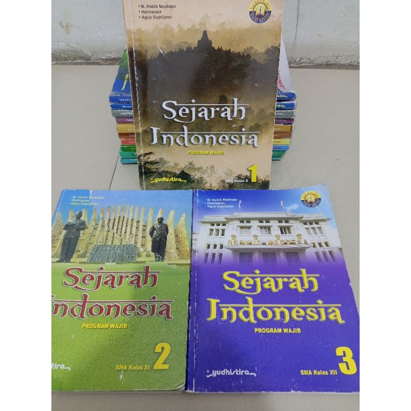 

BUKU PAKET BEKAS SMA SEJARAH INDONESIA KELAS 10,11,12